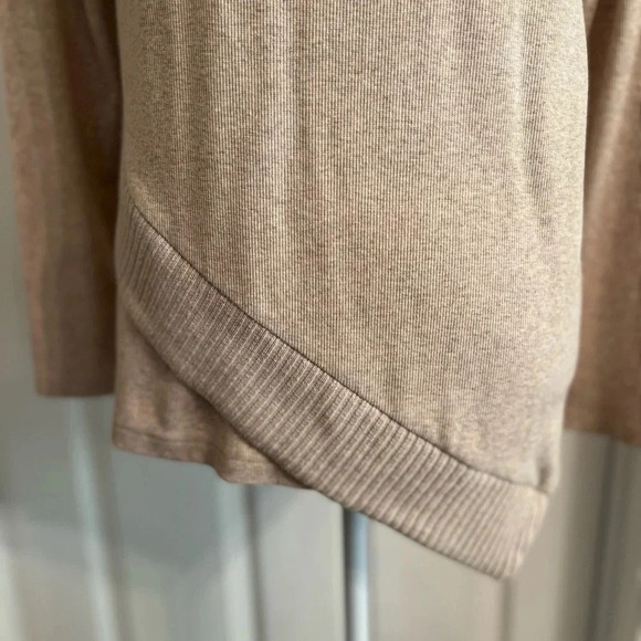 Rafaella Tan Asymmetrical Sweater Women’s Size Small Petite - Picture 8 of 11